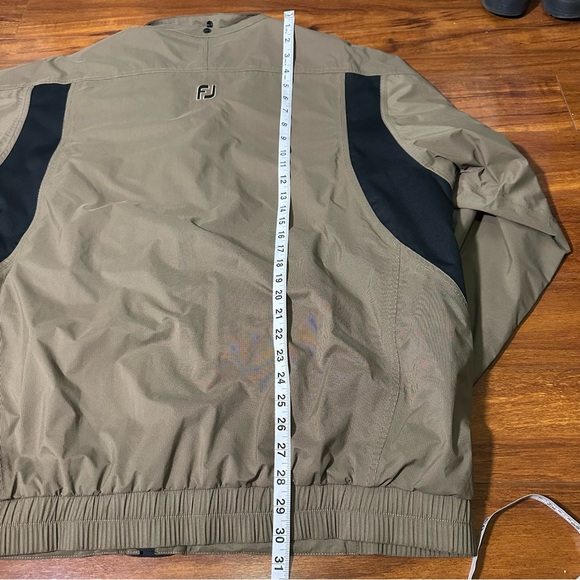 Dryjoy by FootJoy Green Rain Jacket Full Zip - Picture 5 of 5